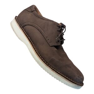 Florsheim Navigator Brown Extralight Nubuck Leather Oxford Shoe 14203 Men's 13M